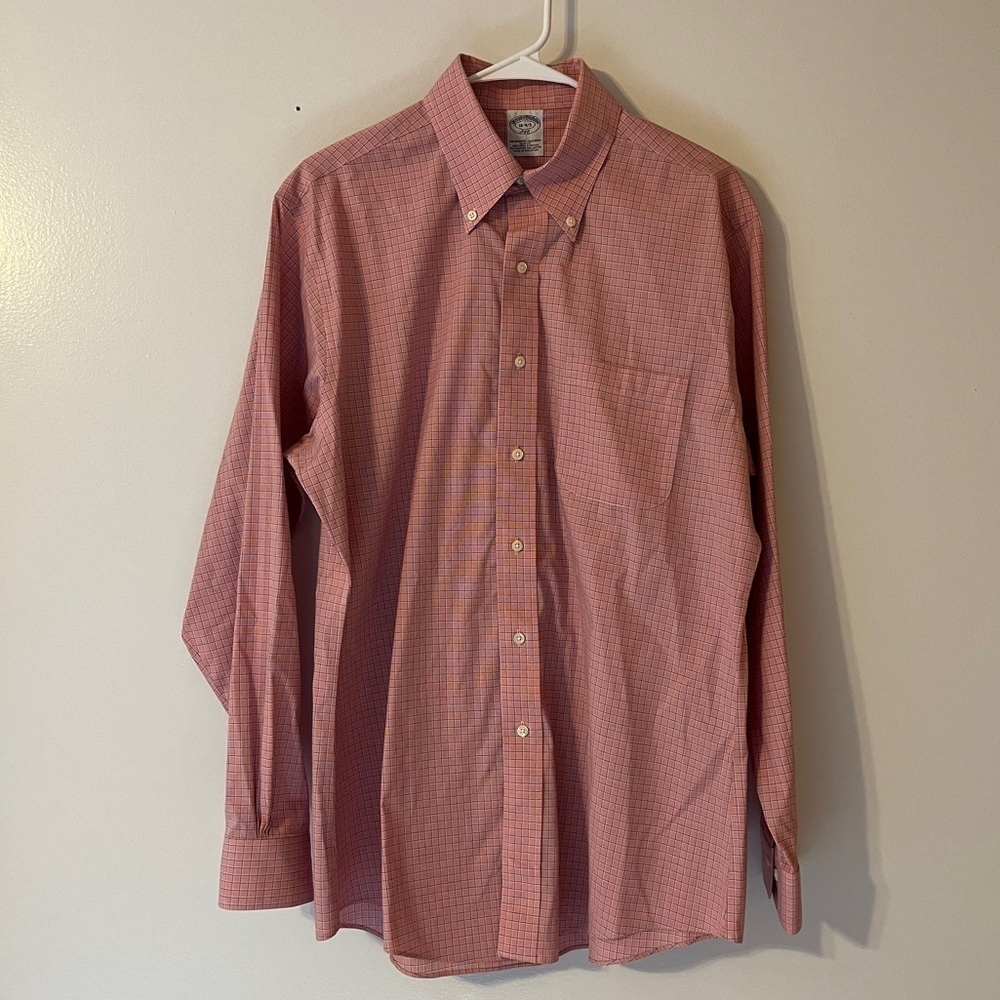 Brooks Brothers The Original Polo Shirt Slim Fit Long Sleeve Button Up Shirt